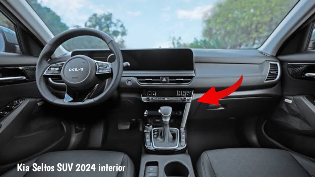 Kia Seltos SUV 2024 interior 